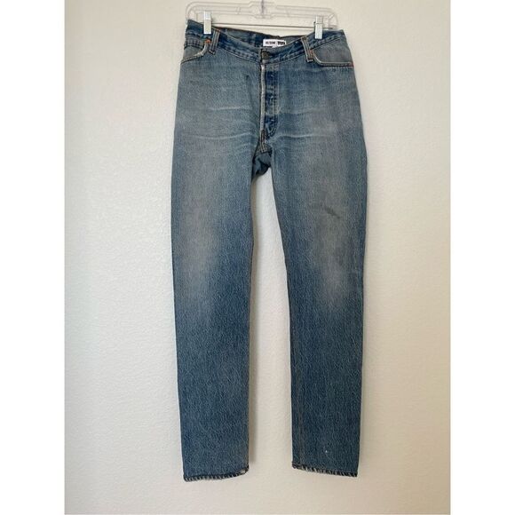 Re/Done Levi’s Mid Rise Skinny Indigo Jeans NWT - Picture 1 of 11